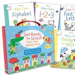 Get ready for school wipe-clean activity pack, Usborne Books