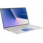 Laptop ultraportabil ASUS ZenBook 15 UX534FAC cu procesor Intel® Core™ i7-10510U pana la 4.90 GHz Comet Lake, 15.6", Full HD, 8GB, 512GB SSD, Intel® UHD Graphics 620, Windows 10 Home, Icicle Silver