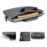 Geanta laptop 13 inch Tech-Protect Pocket Bag Dark Grey, TECH-PROTECT