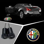 Lampi led logo portiere universale Alfa Romeo