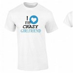 Set de tricouri pentru cuplu Crazy Boyfriend and Girlfriend P037, la 99 RON in loc de 200 RON, Zoom Fashion