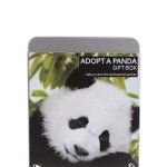 Cutie multifunctionala „Adopta un urs panda” Gift Republic, Gift Republic