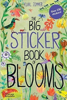Big Sticker Book of Blooms, Paperback - Yuval Zommer