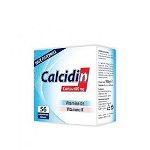 Supliment alimentar Calcidin, Calciu 600mg, 56 comprimate, ZDROVIT