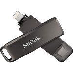 Memorie USB, SanDisk, 64 GB, Gri