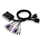 Switch KVM ATEN CS682, 2 porturi, USB DVI, Audio 2.1, 1.8m, Aten