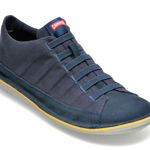 Pantofi CAMPER bleumarin, 36791, din material textil si piele intoarsa, Camper