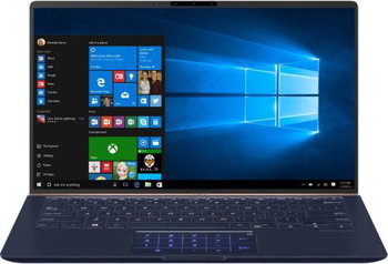 Laptop ultraportabil ASUS ZenBook 14 UX433FLC cu procesor Intel® Core™ i7-10510U pana la 4.90 GHz, 14", Full HD, 16GB, 1TB SSD, NVIDIA® GeForce® MX250 2GB, Windows 10 Home, Royal Blue