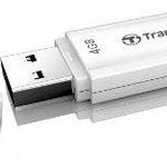 Transcend - stick USB JF370 4GB, White, NO LOGO TS4GJF370-NOLOGO