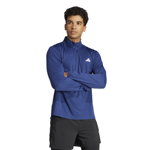 Imbracaminte Barbati adidas Training Essentials 14 Zip Sweatshirt Dark Blue, adidas