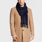 Tommy Hilfiger Fular AM0AM10376 Bleumarin, Tommy Hilfiger