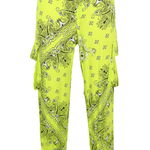 Pantaloni Bershka Stephany Light Green, Bershka