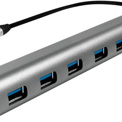 Hub USB-C 3.1 LogiLink UA0310 Grey