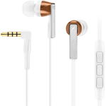 Casti Sennheiser CX 5.00i In-Ear cu microfon, albe