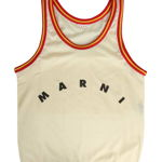 Marni MARNI T-SHIRT SHOPPING BAG WHITE