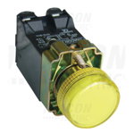 Lampa de semnalizare, galbena,cu cu trafo,in carcasa NYGBV45ST 3A/230V AC, IP44, NYGI6, Tracon