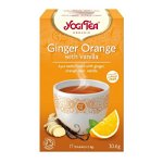 ceai ghimbir,portocale si vanilie yogi tea 17pl pronat, Yogi Tea