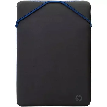 Husa laptop HP 14", Negru/Albastru