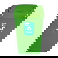 COS GUNOI CAPAC BATANT, RECICLARE ECO 35 L, VERDE