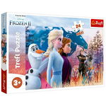 Puzzle Maxi Trefl, Disney Frozen II, Calatoria magica, 24 piese