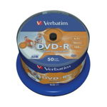 DVD-R 4.7GB printabil 50buc, Verbatim