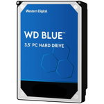 HDD Desktop WD Blue SMR (3.5'', 3TB, 256MB, 5400 RPM, SATA 6Gbps), Western Digital