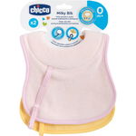 Chicco Bibs bavețică pentru sugari 0m+ Girl 2 buc, Chicco