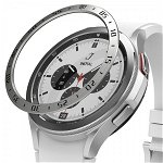 Rama Cadran Ringke Bezel Compatibila Cu Samsung Galaxy Watch 4 Classic 42mm, Stainless Silver, Ringke