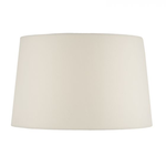 Abajur Iffley Cream Faux Silk Tapered Drum Shade 36cm, dar lighting group