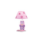 Veioza Pink Butterfly Multicolor 1xE27 40W 