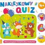 Axiom Sticker quiz 4+ O carte de activare pentru un copil mic, Aksjomat