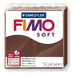 Pasta polimerica FIMO Soft 57g Maro ciocolata neagra