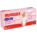 Scutece Huggies Pants Girl 6, 15-25 kg, 48 buc, Huggies