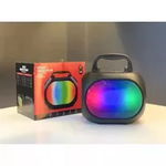 Boxa portabila ZQS-1321, Bluetooth, USB, TF, Radio FM, lumini LED RGB, neagra, OEM