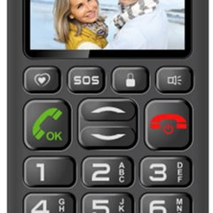 Maxcom Telefon mobil MaxCom Comfort MM428, 1.8, 2G, Dual Sim, Negru, Maxcom