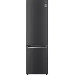 Combina frigorifica LG GBB72MCVGN, 384 l, No Frost, LinearCooling, NatureFresh, DoorCooling+, FreshConverter, Raft sticle, Clasa D, H 203 cm, Antracit