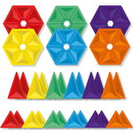 Connetix Rainbow Geometry Pack 30 Pieces (ct-r-00030-ge)