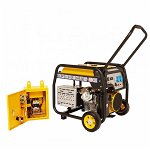Stager FD 10000E+ATS generator open-frame 8kW, monofazat, benzina, automatizare, STAGER
