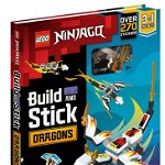 LEGO (R) NINJAGO (R) Build and Stick: Dragons, Hardback - Buster Books