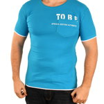 Tricou bleu Special edition pentru barbat - cod 45727, 