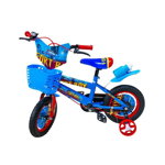 Bicicleta Go Kart Police , 2-4 ani,aparatoare noroi,sonerie,suport si bidon apa, cos pentru jucarii,albastru, Go Kart