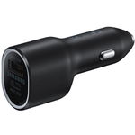 Incarcator auto Dual USB Samsung Fast Charging 40W, Negru