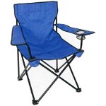 Scaun pliant camping, Strend Pro BC2012A, albastru, 53x53x90 cm, max. 120 kg