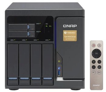 NAS QNAP 6-Bay TurboNAS, SATA 6G, 3.7G 2-Core, 8G RAM, 2x10Gb LAN, 2xThunderbolt