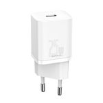 Incarcator retea Baseus Super Si, USB-C, 25W, Alb