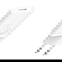 Incarcator Retea Baseus Super Si, 25W, 3A, 1 x USB-C, Alb CCSP020102, Baseus