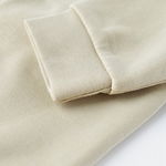 Set bluzita cu maneca lunga si pantaloni lungi - bumbac organic 100% - Crem, BabyCosy, BabyCosy