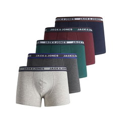 Jack&Jones Set 5 perechi boxeri Oliver 12165348 Colorat Jack&Jones Set 5 perechi boxeri Oliver 12165348 Colorat