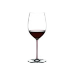 Pahar pentru vin, din cristal Fatto A Mano Cabernet / Merlot Roz, 625 ml, Riedel