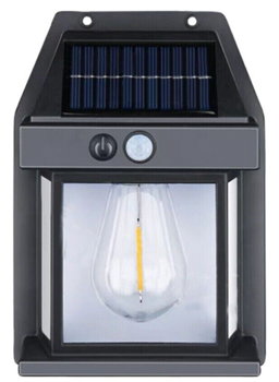 Lampa solara de perete LED cu senzor de miscare fara fir 3W Coba, GAVE